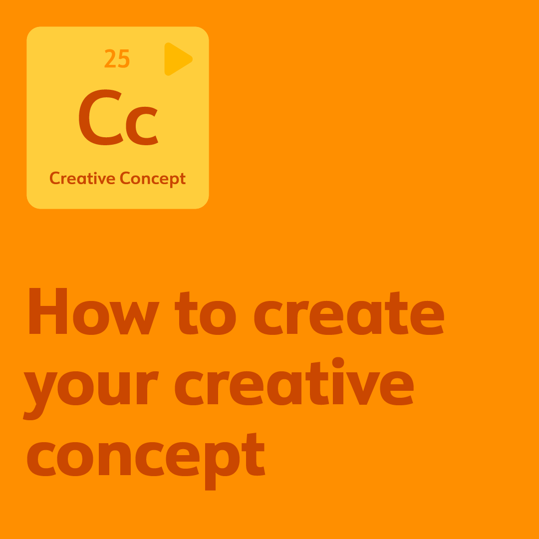 How to create your creative concept